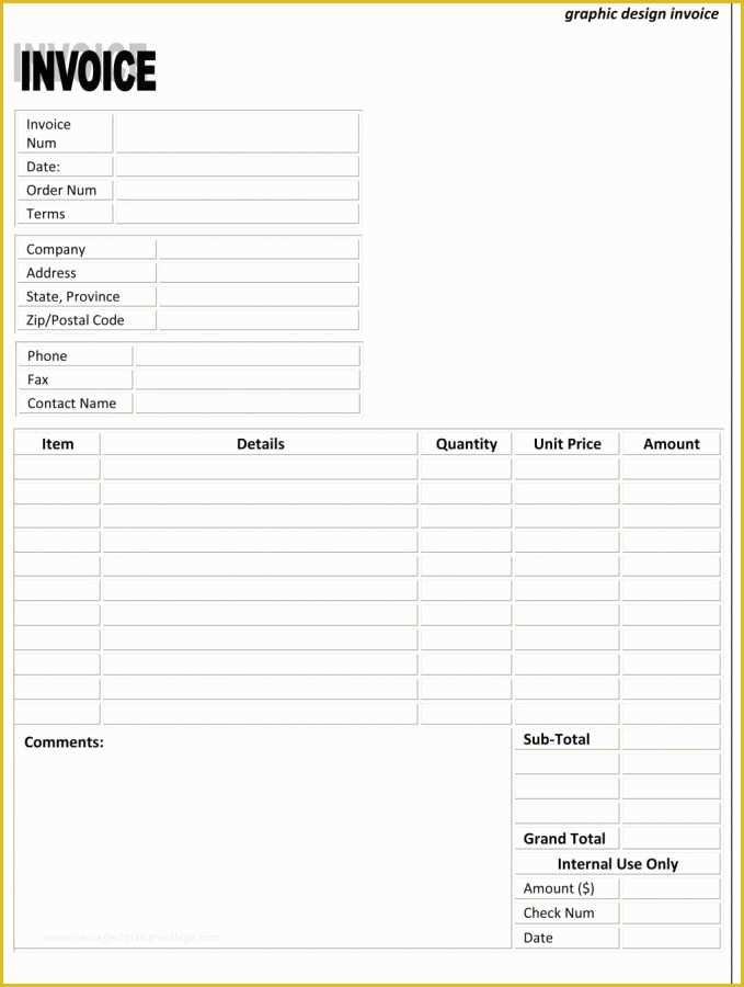 Free Independent Contractor Template Of 1099 Invoice Template