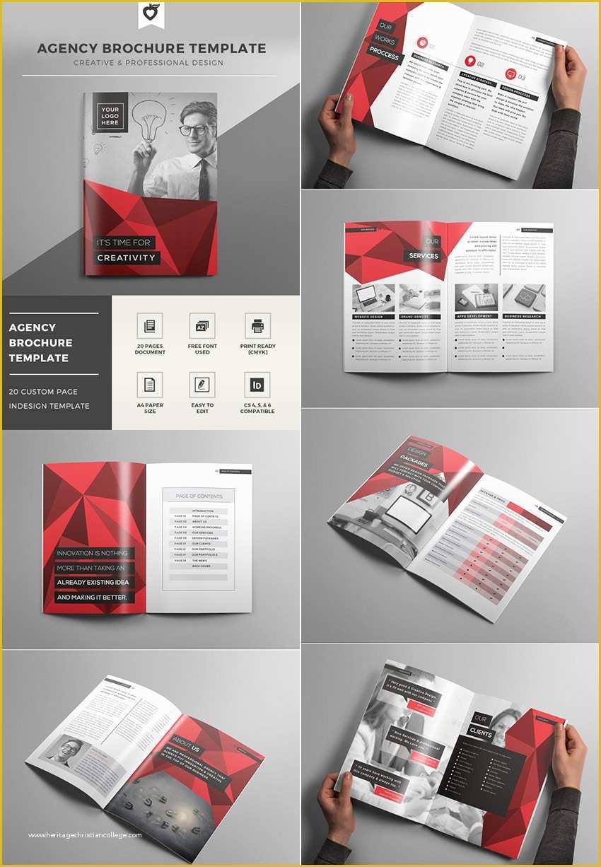 Free Indesign Brochure Templates Of 20 Best Indesign Brochure Templates for Creative