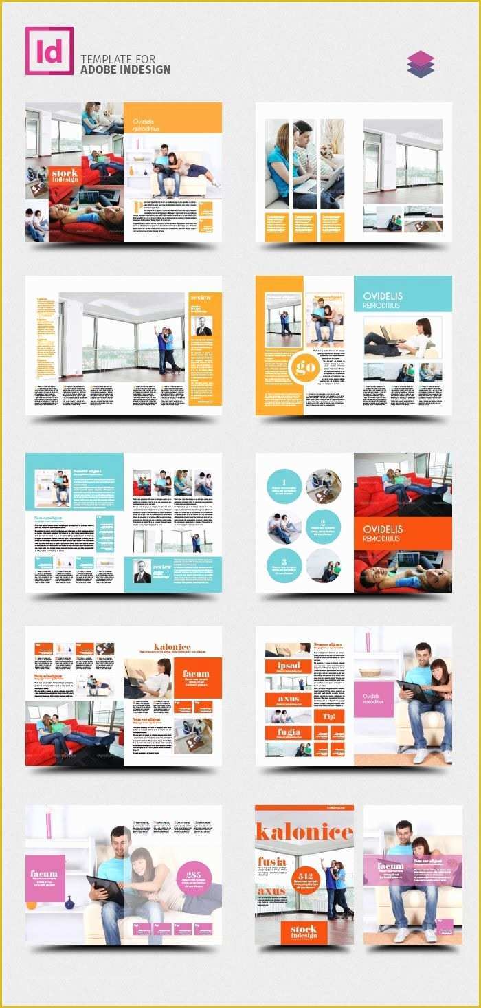 Free Indesign Brochure Templates Of Free Indesign Pro Magazine Template Kalonice