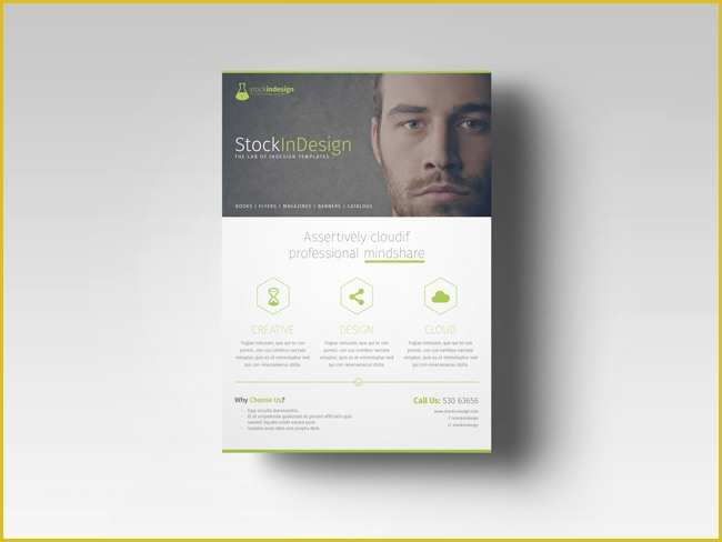 Free Indesign Brochure Templates Of Free Indesign Template Of the Month Corporate Flyer