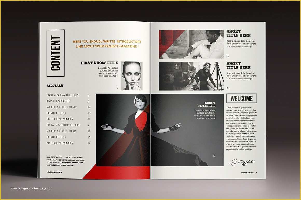 Free Indesign Brochure Templates Of Magazine & Brochure Indesign Templates On Behance