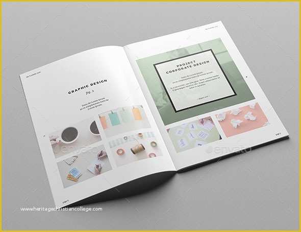 Free Indesign Photography Portfolio Template Of 25 Really Awesome Portfolio Brochure Templates