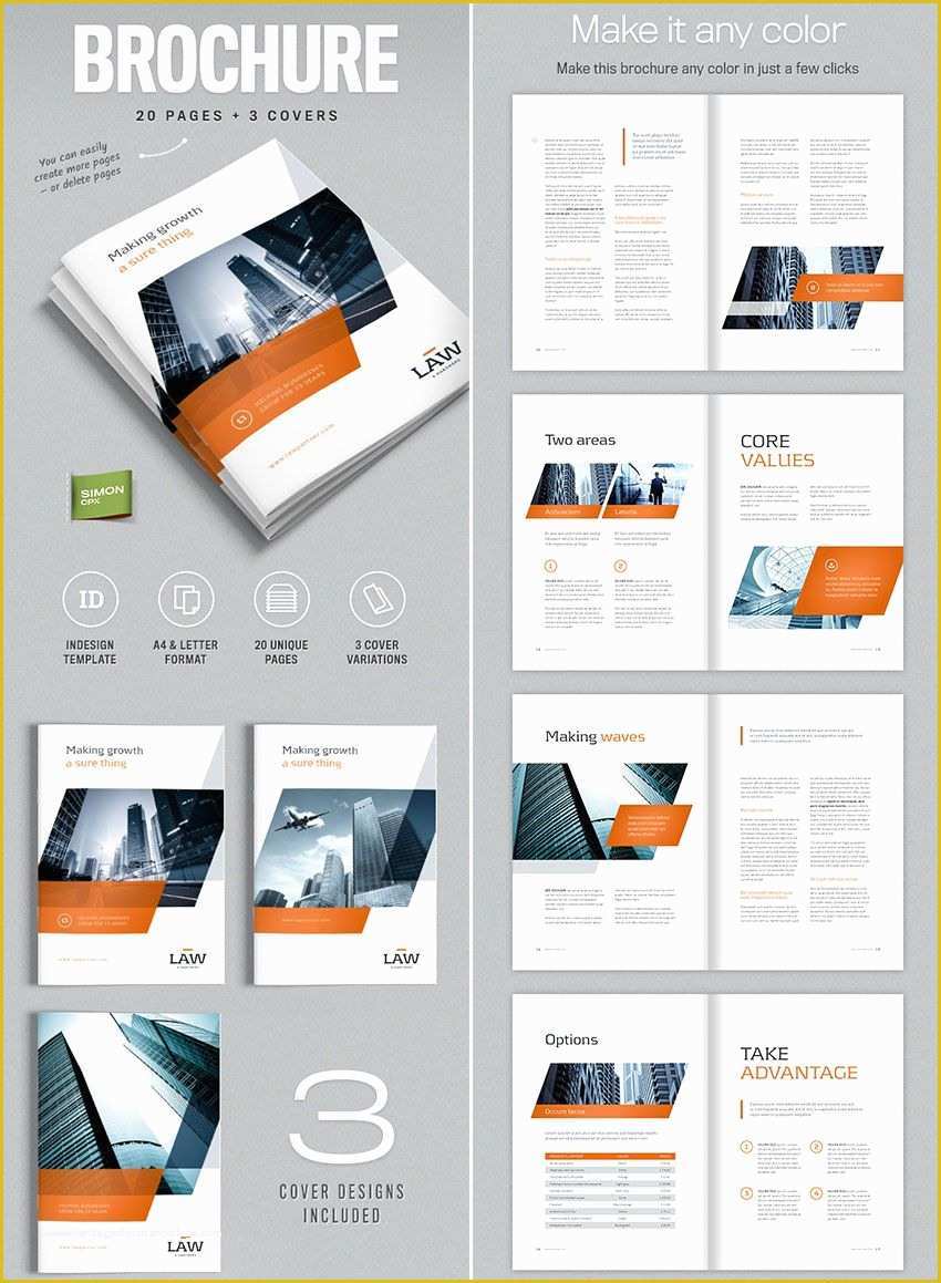 Free Indesign Photography Portfolio Template Of Brochure Template for Indesign A4 and Letter