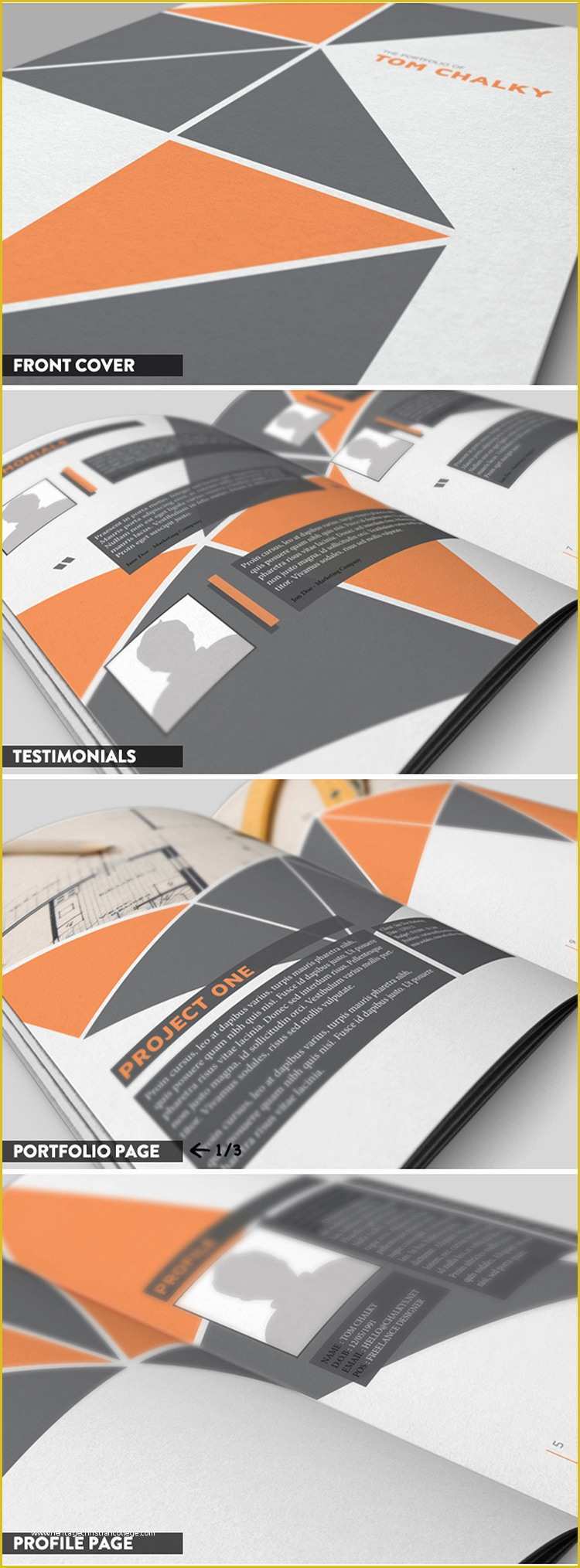 Free Indesign Portfolio Layout Templates Of Free 16 Page Case Study Portfolio Booklet Download