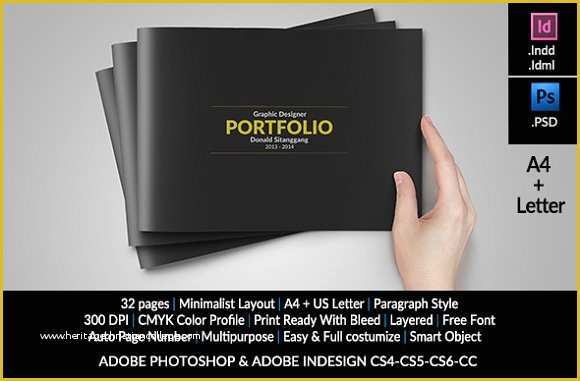 Free Indesign Portfolio Layout Templates Of Graphic Design Portfolio Template Brochure Templates