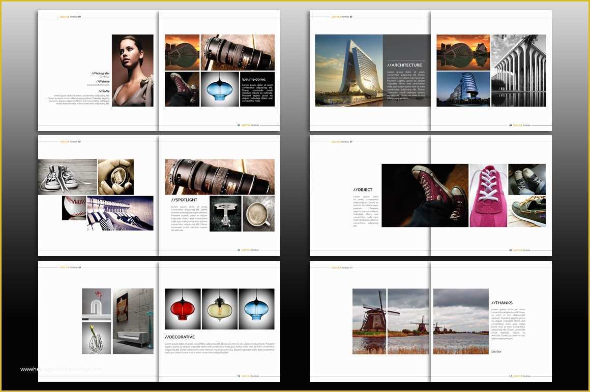 Free Indesign Portfolio Layout Templates Of Indesign Brochure Template Brochure Templates On