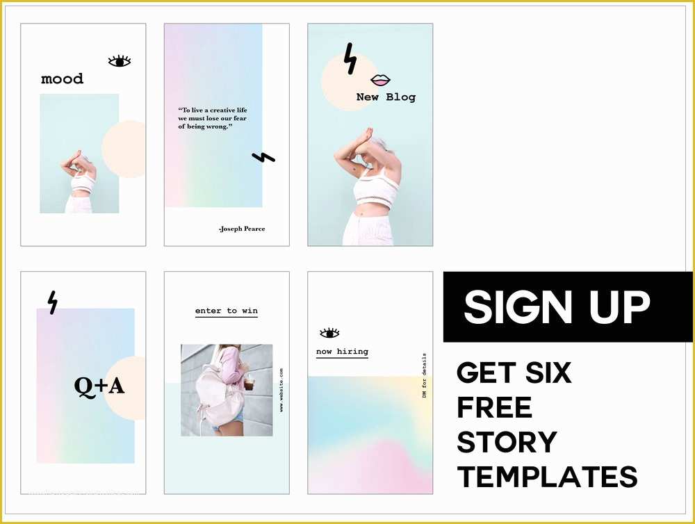 Free Instagram Story Templates Of How to Save Time On social with Templates — Small Talk social