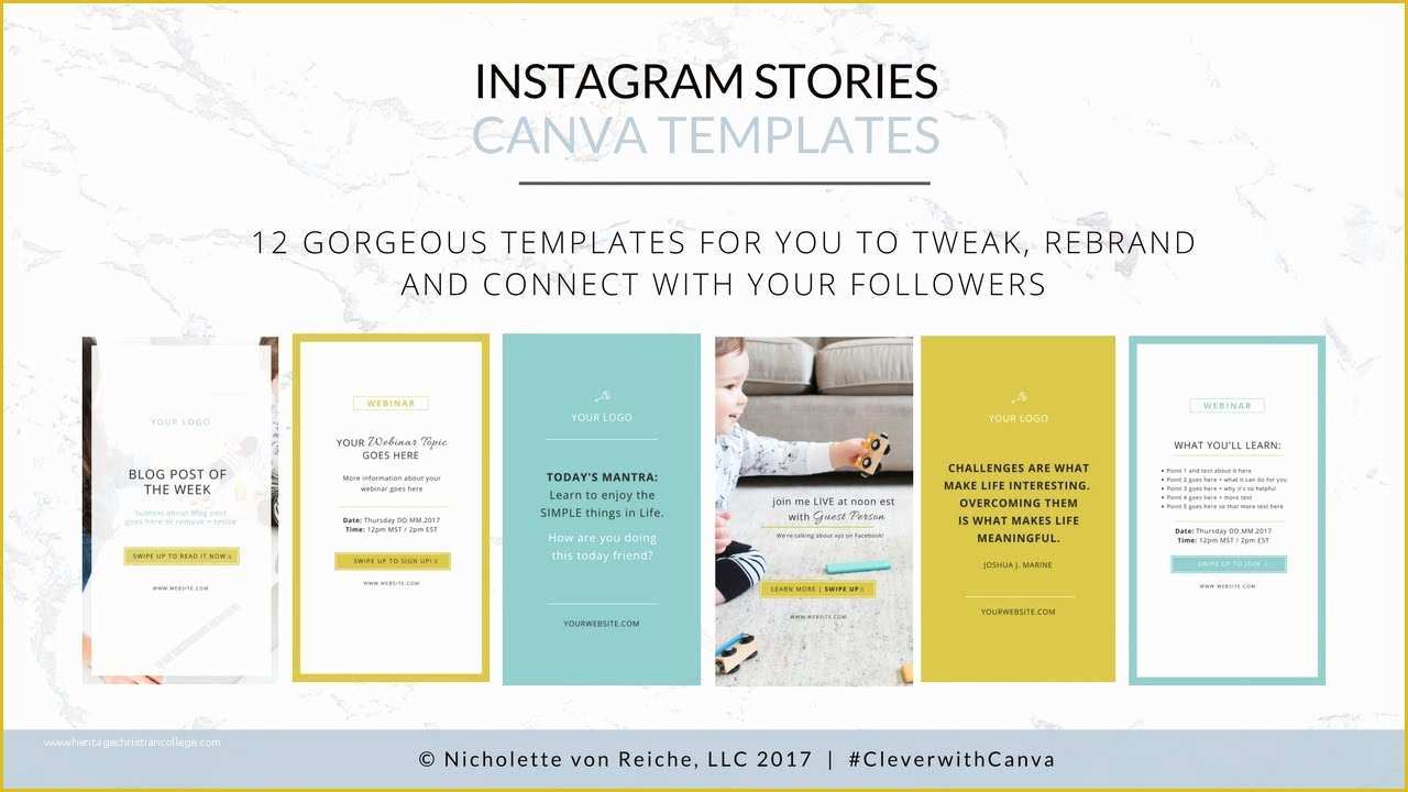 Free Instagram Story Templates Of Instagram Stories Canva Templates