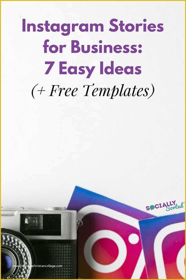 Free Instagram Story Templates Of Instagram Stories for Business 7 Easy Ideas Free