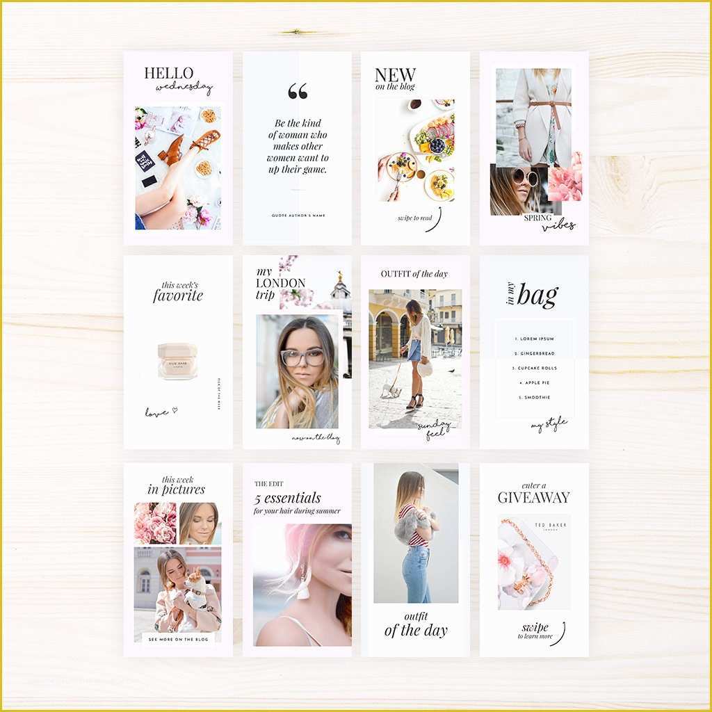 Free Instagram Story Templates Of Instagram Stories Pack Shop Templates Adoreddesigns
