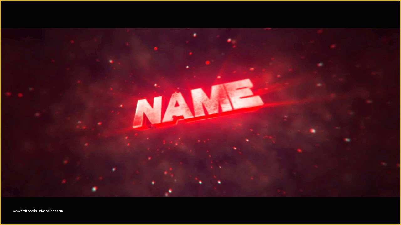 Free Intro Templates Of Free Intro Template 3d Red Sync