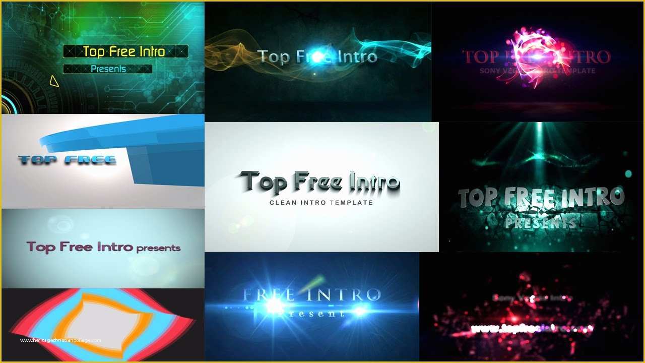 Free Intro Templates Of top 10 Free Intro Templates 2016 &quot;sony Vegas Intro