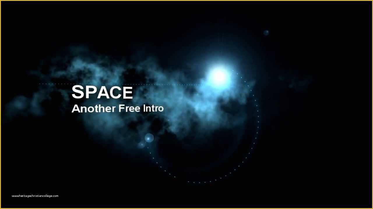 Free Introduction Video Templates Of Free sony Vegas Intro Space Template
