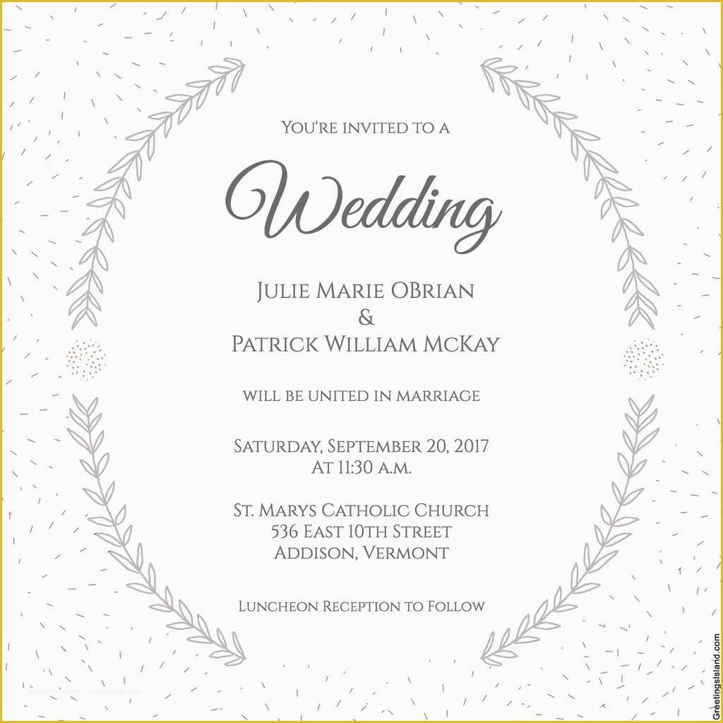 Free Invitation Template Maker Of Wedding Invitation Templates Free