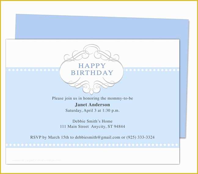 Free Invitation Templates for Mac Pages Of 40th Birthday Ideas Free Birthday Invitation Templates