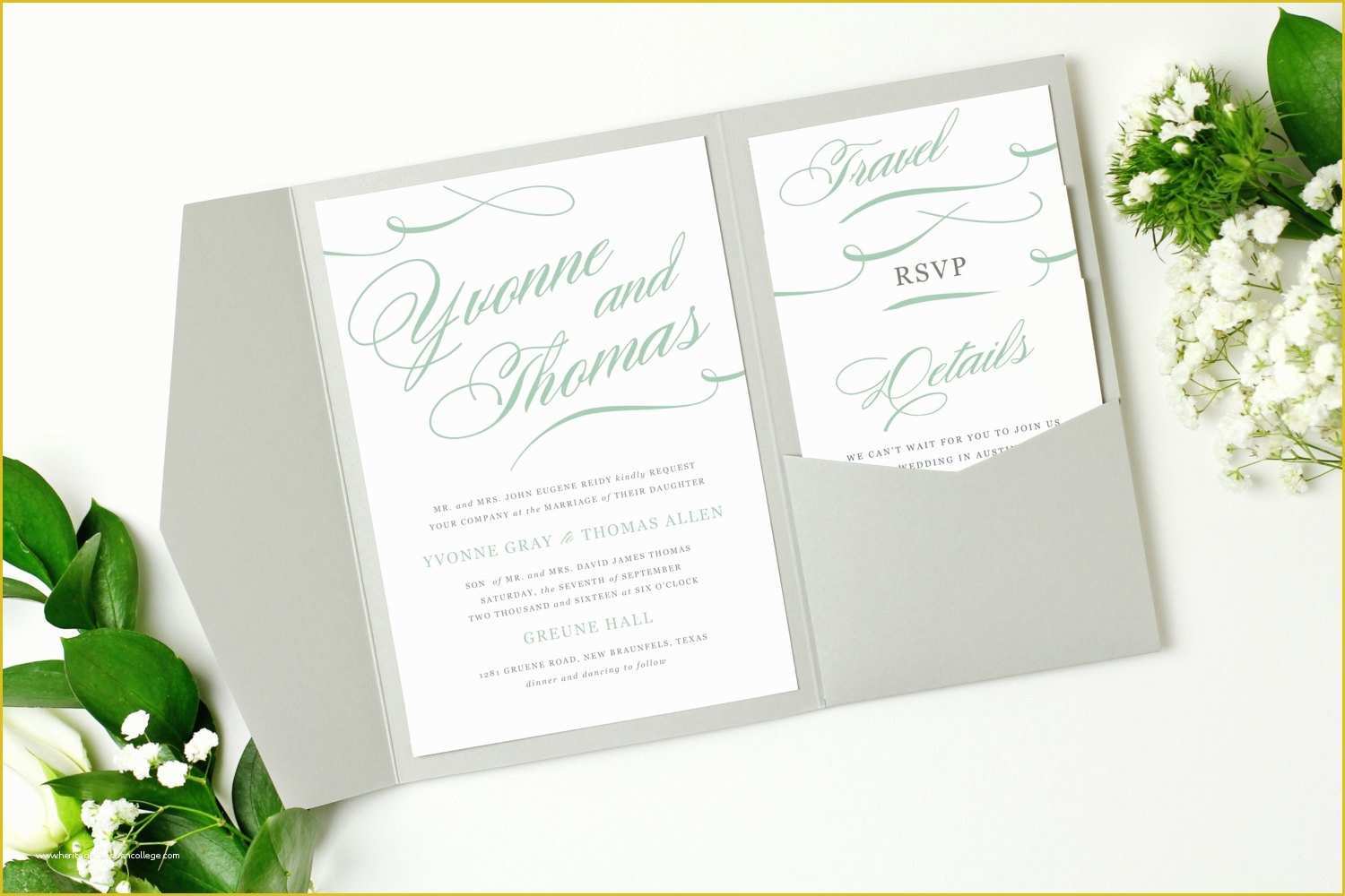 Free Invitation Templates for Mac Pages Of Pocket Wedding Invitation Template Instant Download Aqua