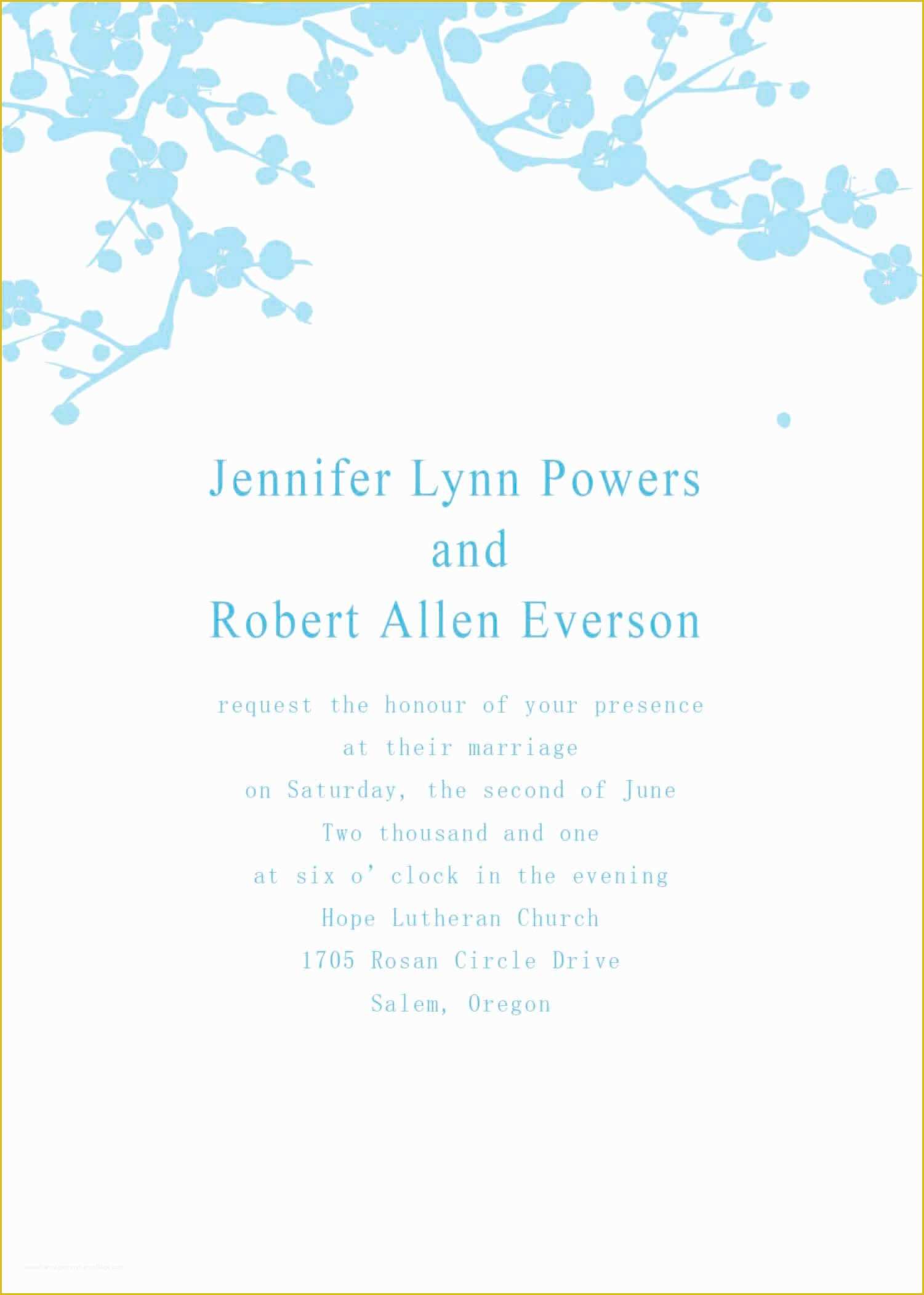 Free Invitation Templates for Word Of Engagement Party Invitation Word Templates Free Card