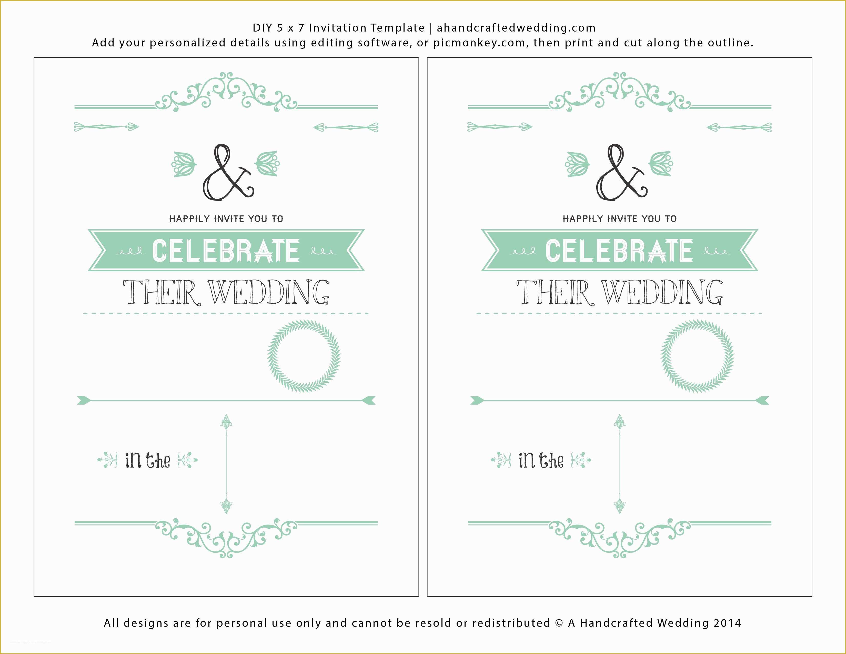 58 Free Invitation Templates for Word