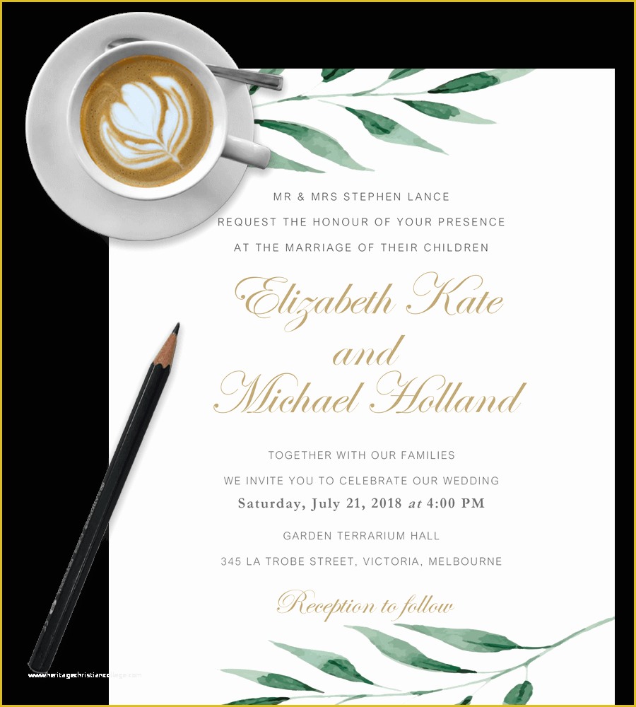 Free Invitation Templates for Word Of Free Wedding Invitation Templates In Word [download