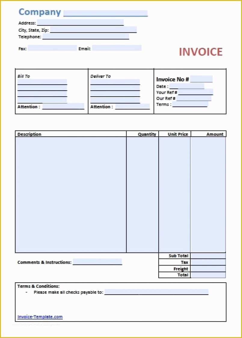 Free Invoice Template Google Docs Of Basic Invoice Template Google Docs