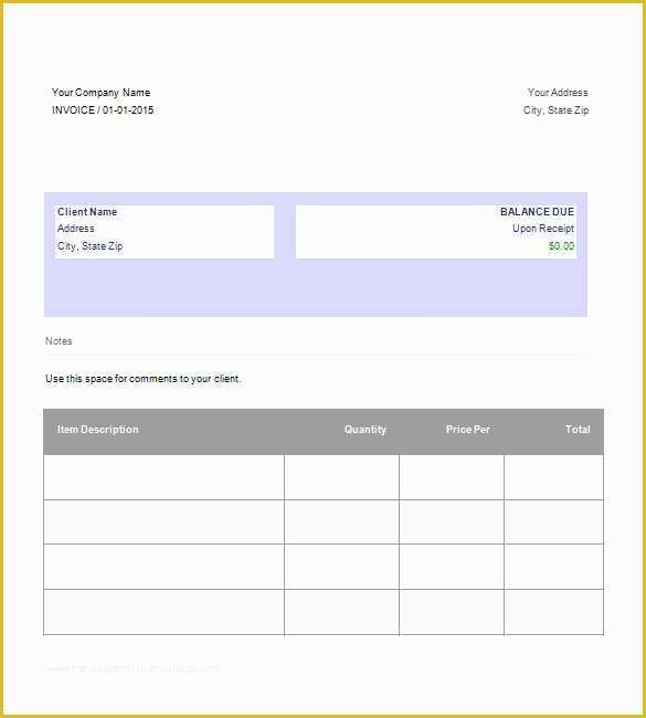 Free Invoice Template Google Docs Of Download Invoice Template Google Docs