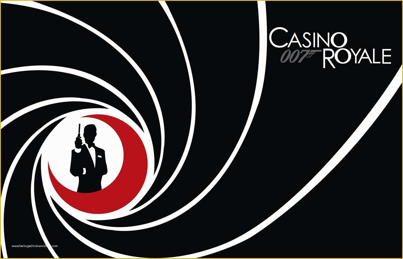 Free James Bond Invitation Template Of Casino Royale