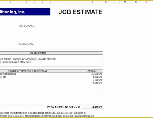 Free Job Proposal Templates Of Every Free Estimate Template You Need the 14 Best