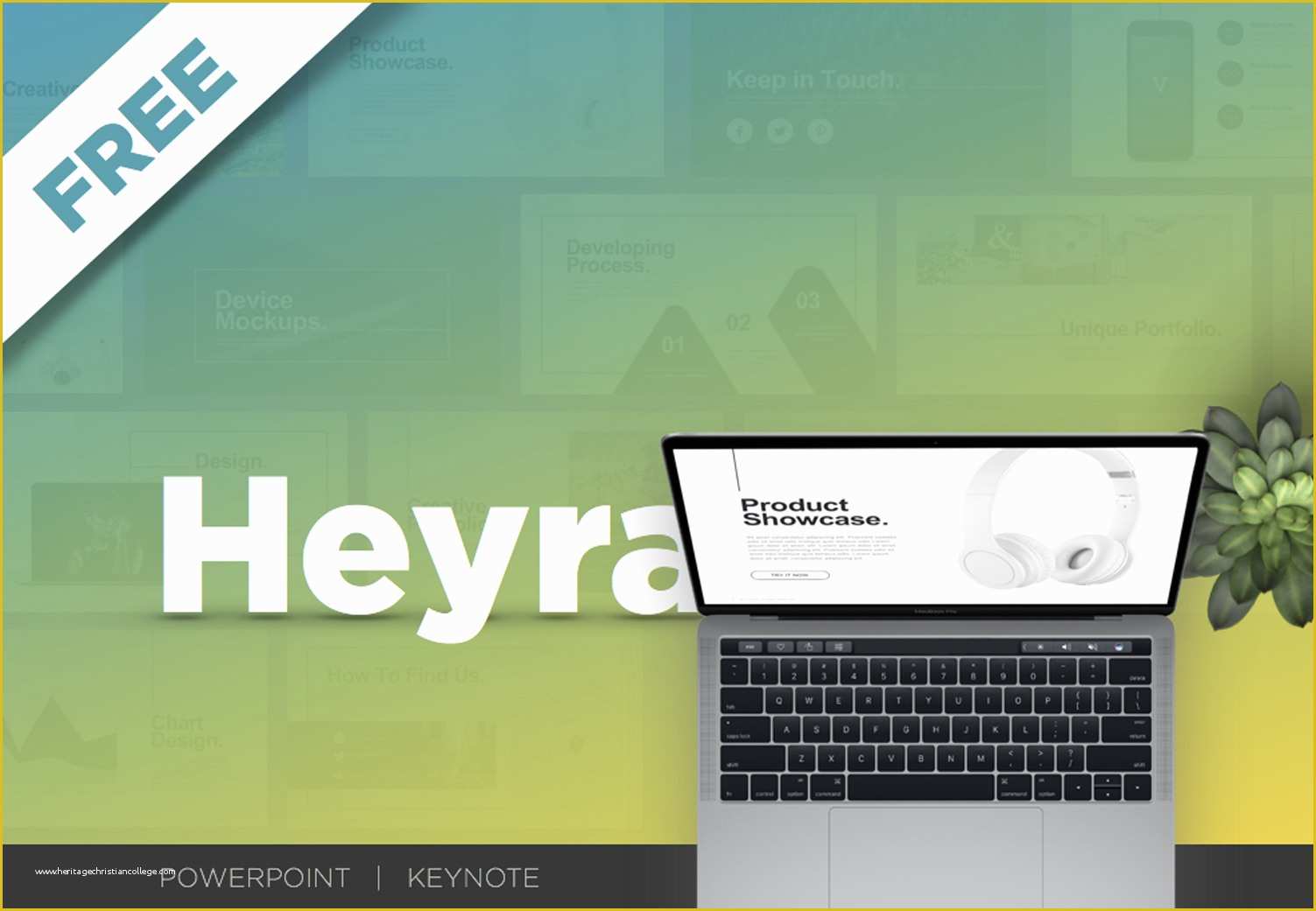 Free Keynote Templates Of Free Heyra Powerpoint and Keynote Template