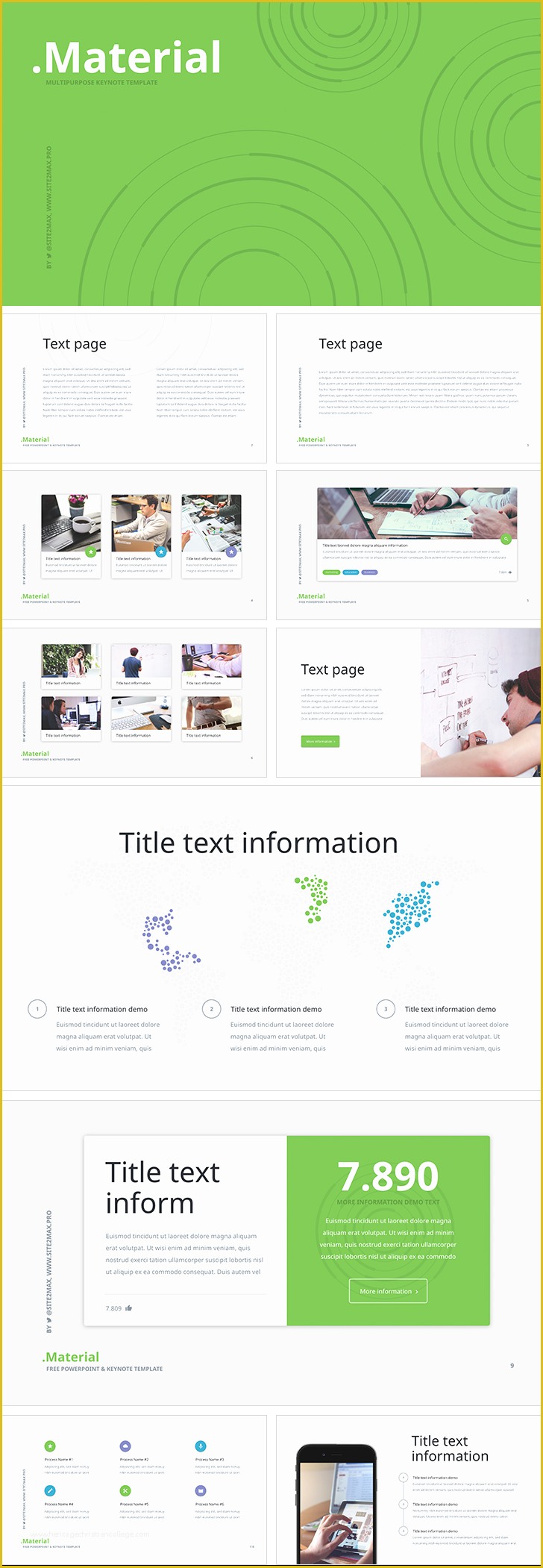 Free Keynote Templates Of “material” Free Keynote Template Free Download now