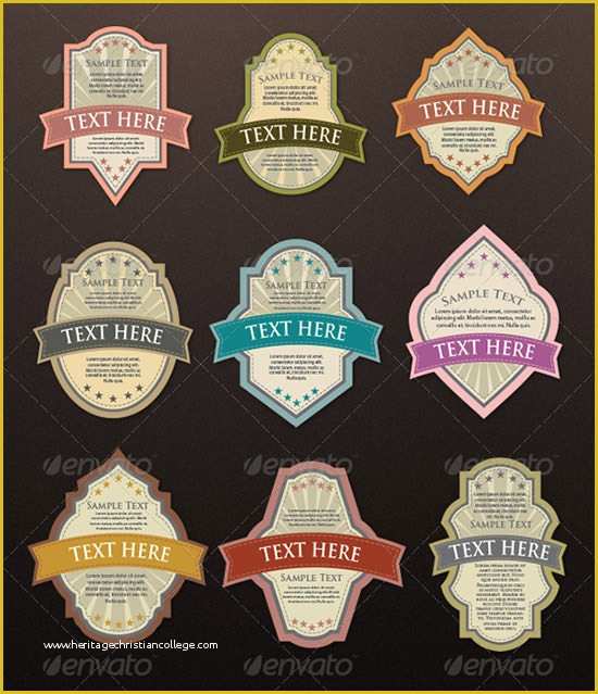 Free Label Design Templates Of 12 Awesome Printable Label Templates