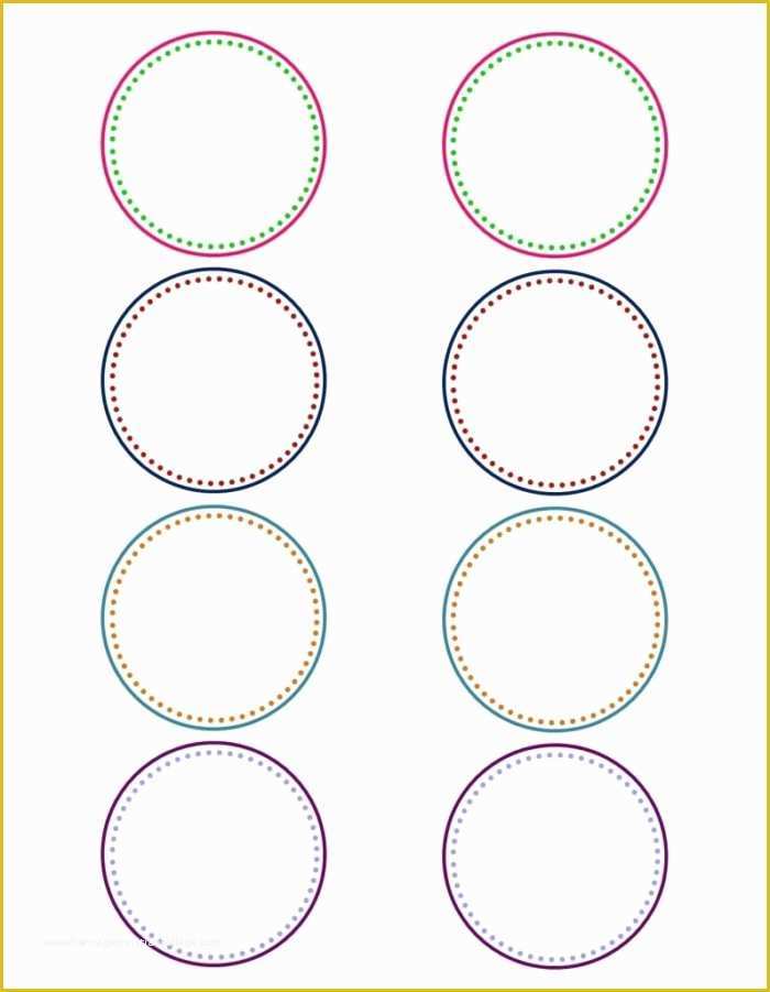 Free Label Design Templates Of 167 Circle Labels Template Templates Resume Examples
