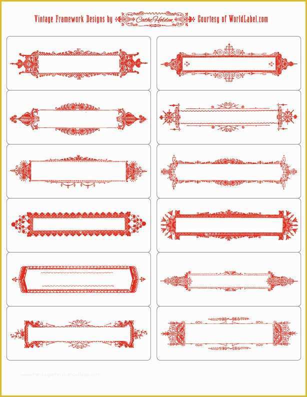 Free Label Design Templates Of 17 Free Vintage Tag Label Template Vintage