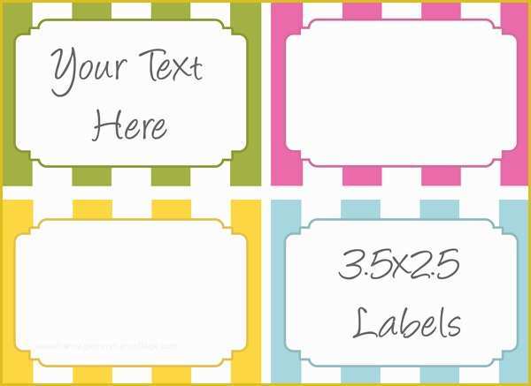 Free Label Design Templates Of 6 Best Of Design Free Printable Label Template Word