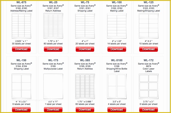 Free Label Templates for Mac Of Free Printable Labels & Templates Label Design