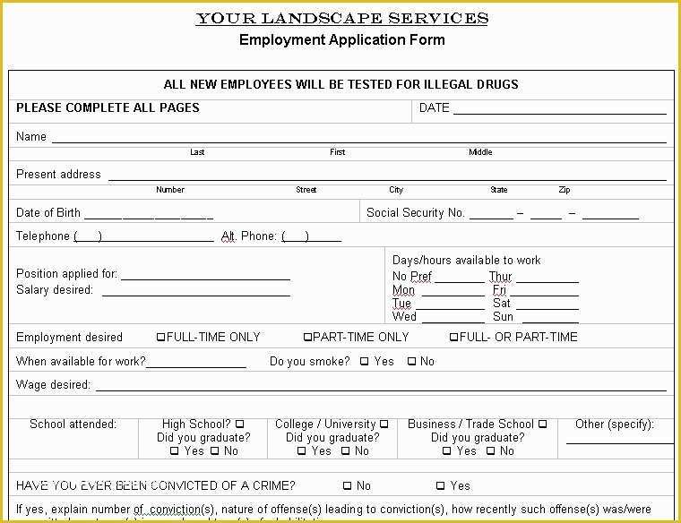 Free Landscape Maintenance Contract Template Of Free Printable Lawn Service Contract form Generic