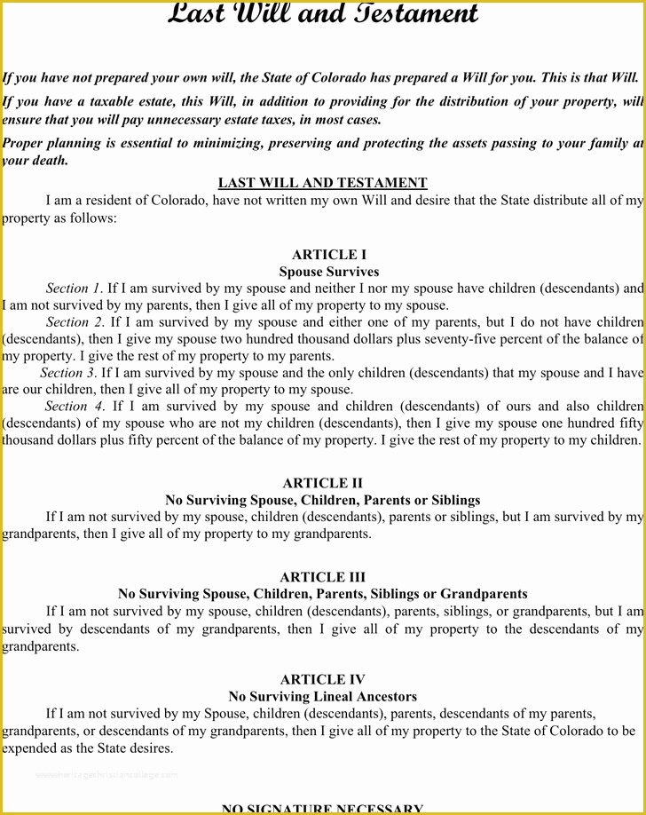 Free Last Will and Testament Template Pdf Of Last Will and Testament Template Pdf Gallery Template