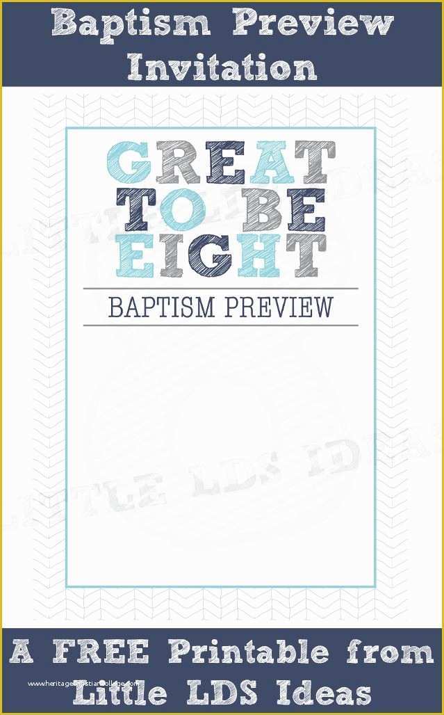 Free Lds Baptism Invitation Template Of 17 Best Images About Primary On Pinterest