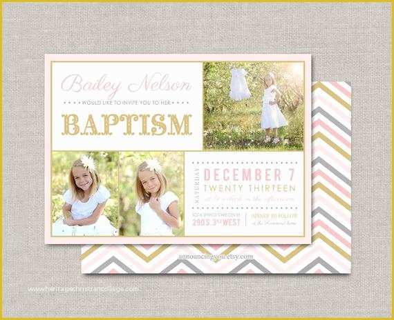 Free Lds Baptism Invitation Template Of Lds Baptism Invitation Bailey