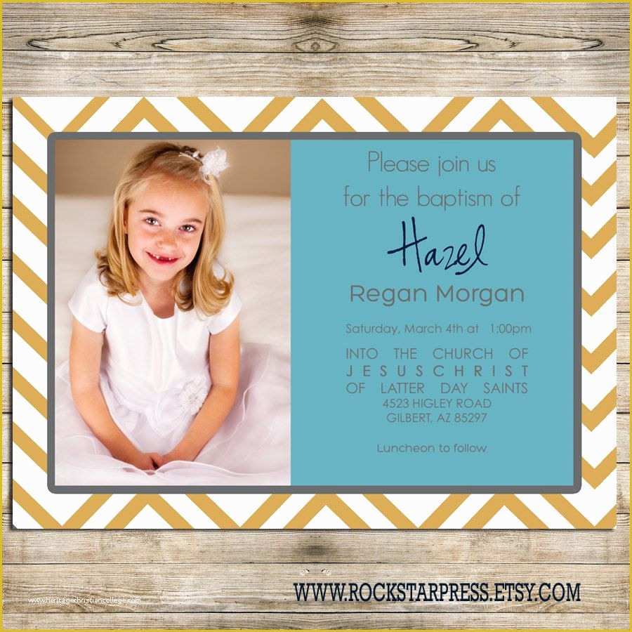 Free Lds Baptism Invitation Template Of Lds Baptism Invitations order Lds Baptism Invitations