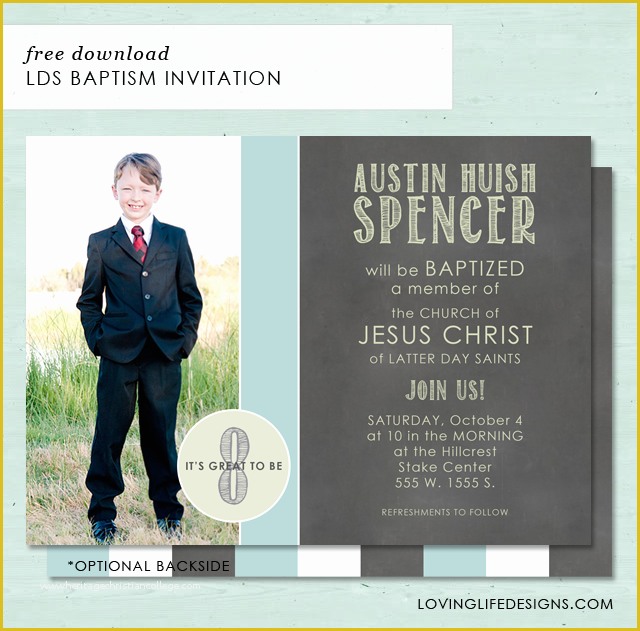Free Lds Baptism Invitation Template Of Loving Life Designs Free Graphic Designs and Printables