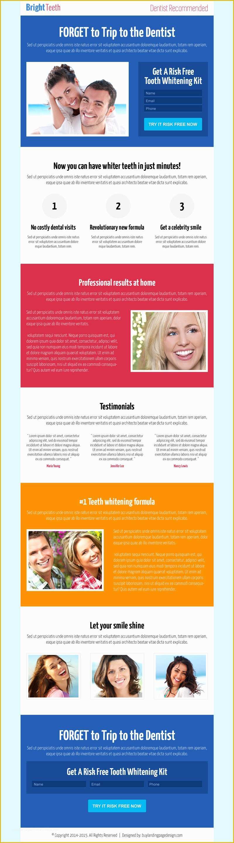 Free Lead Capture Page Templates Of Best Converting Lead Generation Landing Page Design 2015