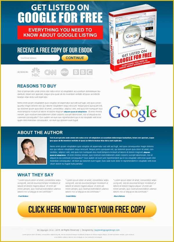 Free Lead Capture Page Templates Of Lead Magnet Landing Page Design Templates for Your Marketing
