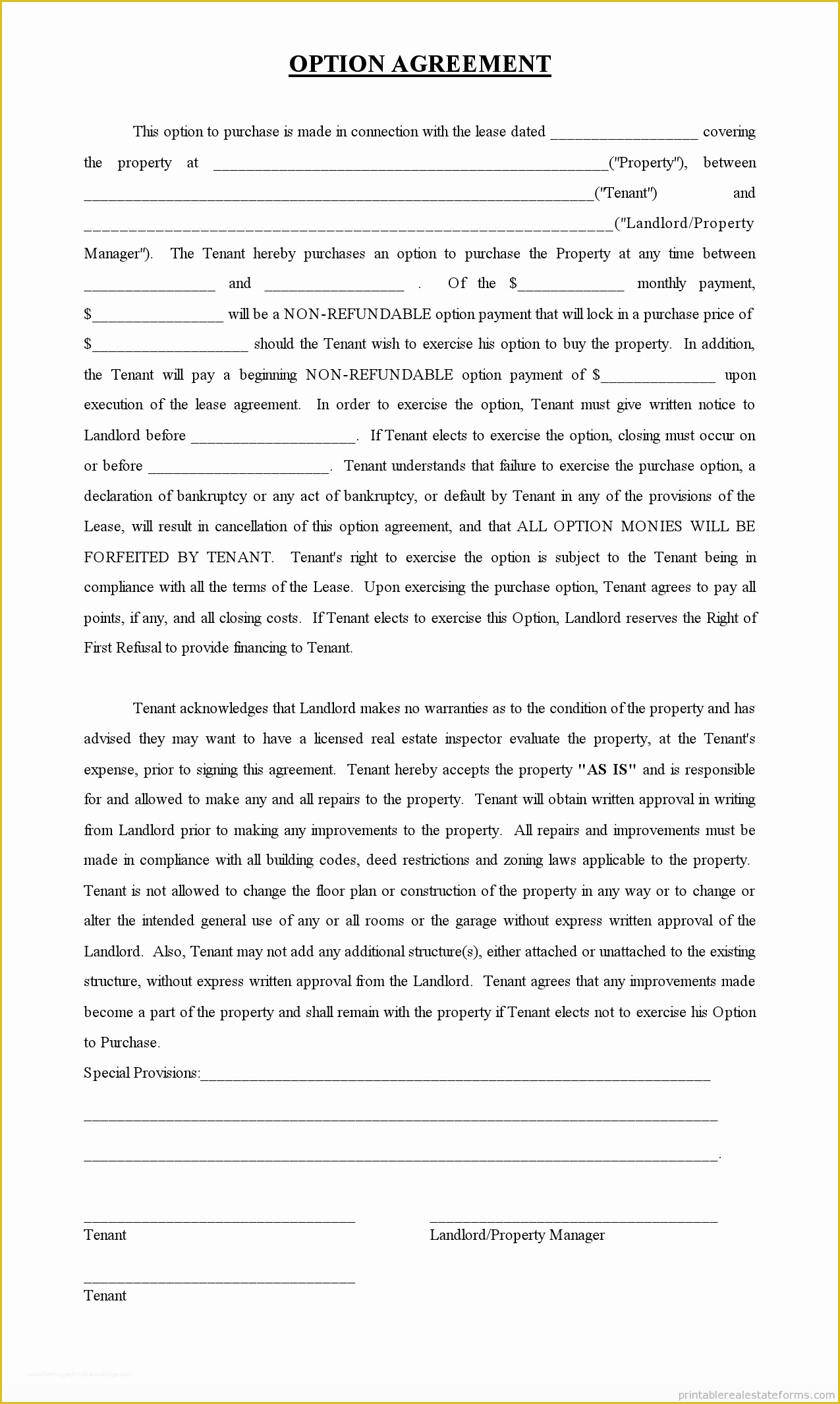 Free Lease Purchase Agreement Template Of Inspirational Free Printable Lease Agreement for Renting A