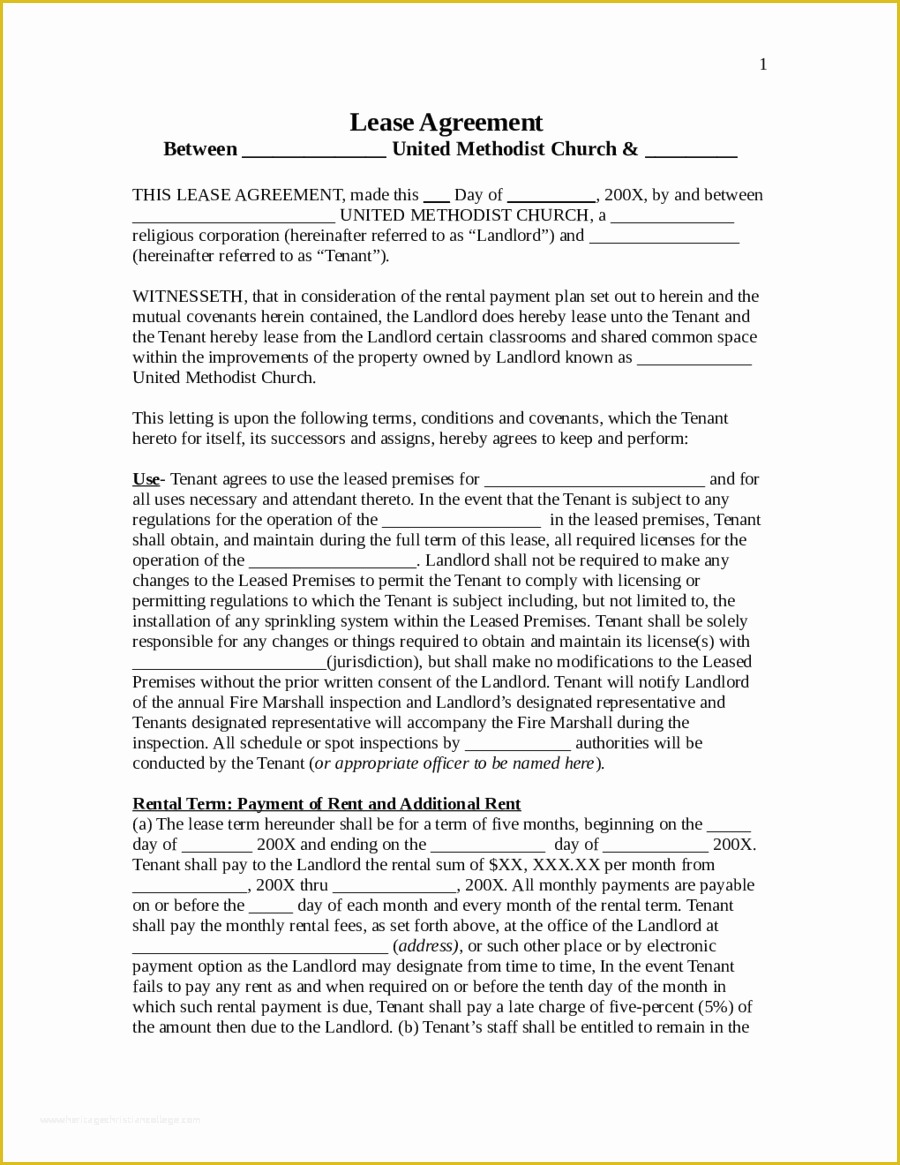 Free Lease Template Of 2018 Lease Agreement Fillable Printable Pdf & forms