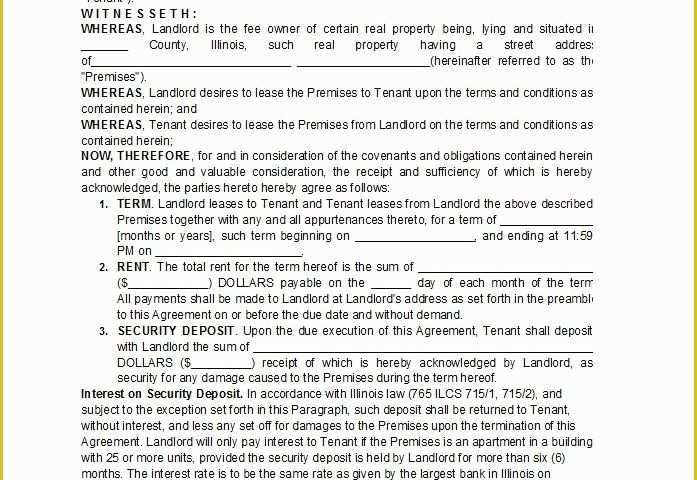 Free Lease Template Of 42 Free Rental Application forms &amp; Lease Agreement