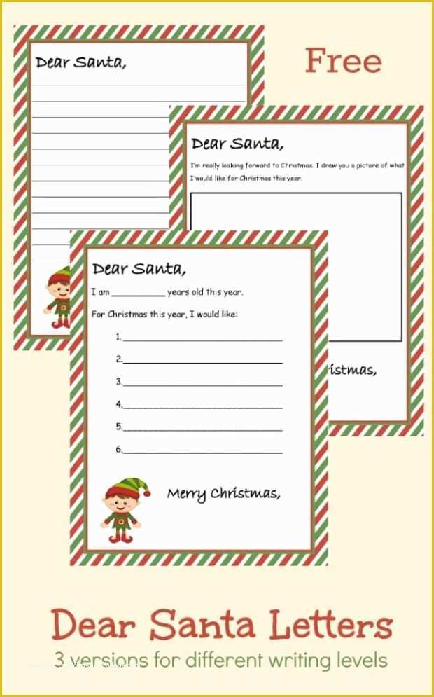 Free Letter Santa Template Download Of 20 Free Printable Letters to Santa Templates Spaceships