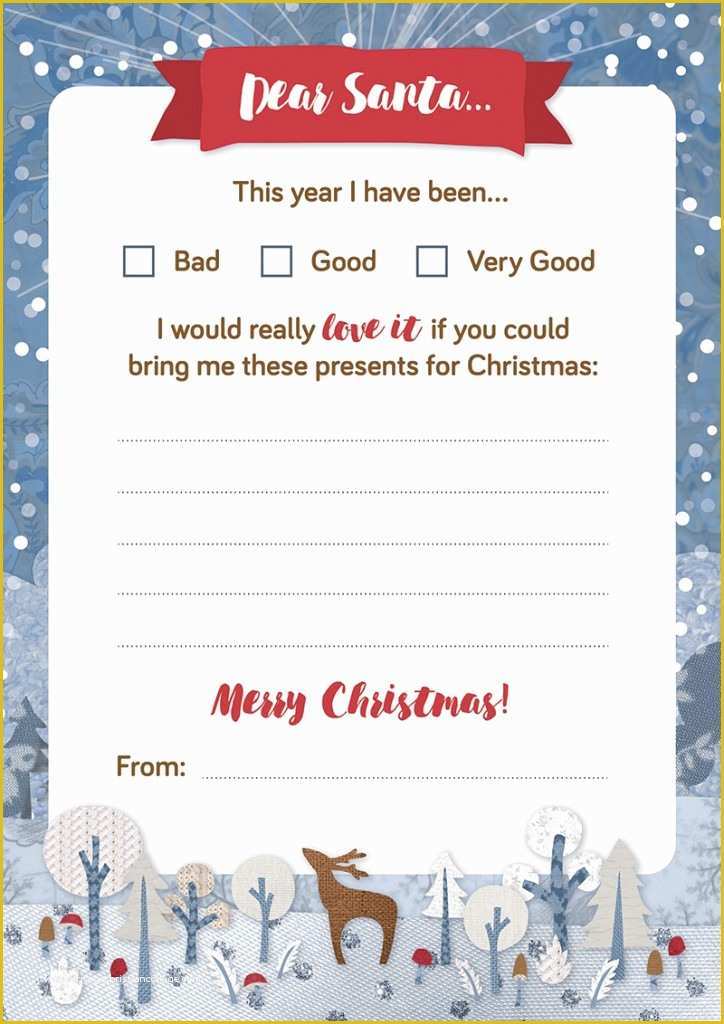 Free Letter Santa Template Download Of Christmas Faffy Tea Blog Christmas