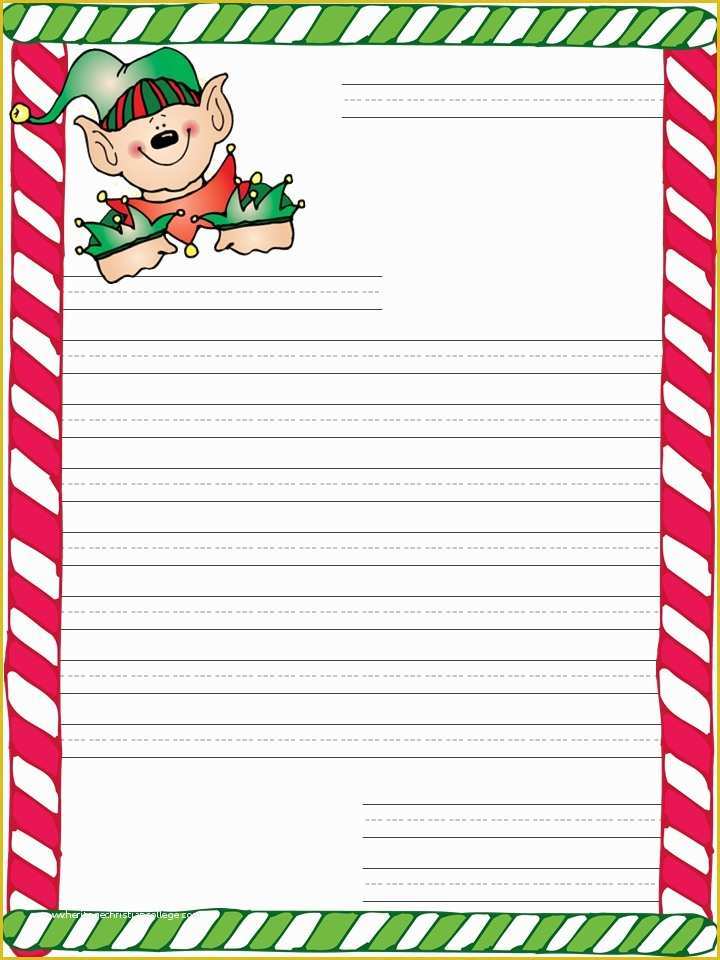 Free Letter Santa Template Download Of Christmas Letter Paper Free Printable Printable Pages