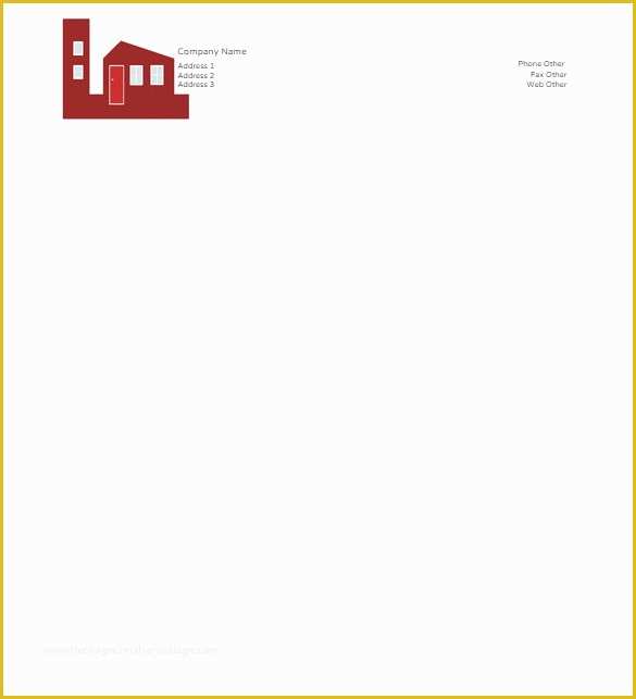 Free Letterhead Template Word Of 32 Word Letterhead Templates Free Samples Examples