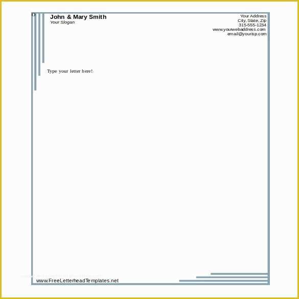 Free Letterhead Template Word Of Business Letterhead Template Word Beepmunk